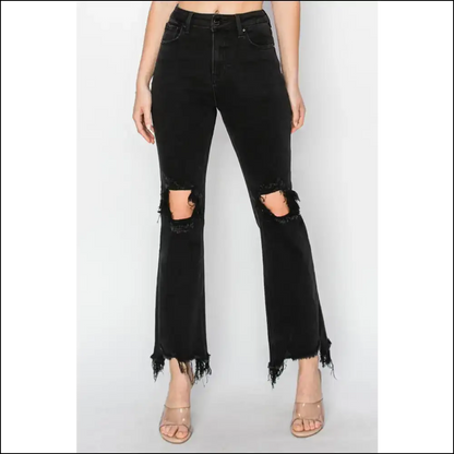 Rock your Raw Hem Journey with Needful Things Distressed Besties! 😂👖 - Jeans on Sale Worldwide Shipping