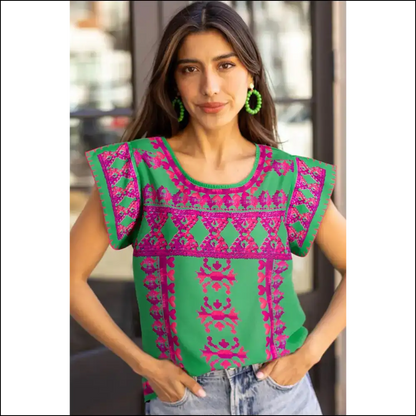 Rose Boho Abstract: so Fetch it Hurts (good) 🌹 Needful Things - Blouses on Sale Worldwide Shipping