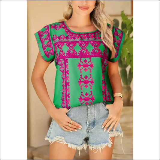 Rose Boho Abstract: so Fetch it Hurts (good) 🌹 Needful Things - s - Blouses on Sale Worldwide Shipping