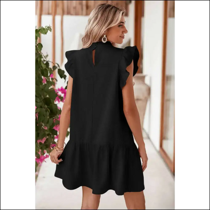 Ruffle Hem Mini Dress: so Soft It’s Practically Illegal! 😈 Needful Things - Short Dresses on Sale Worldwide Shipping