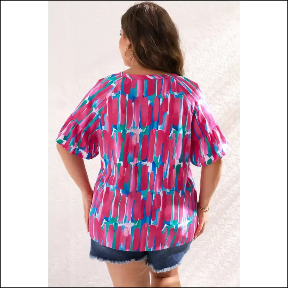 Ruffle Sleeve: from Blouse to Blessed!🌹needful Things - Plus Size Tops on Sale Worldwide Shipping