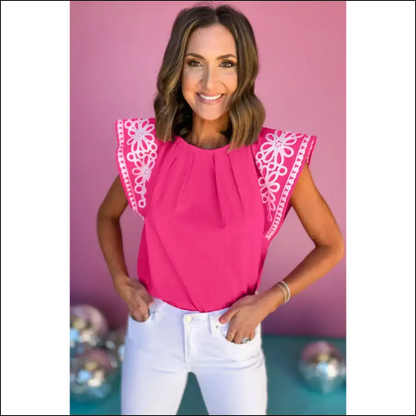 Sachet Pink Floral: Finally a Blouse that Doesn’t Suck 🌸 Needful Things - Blouses on Sale Worldwide Shipping