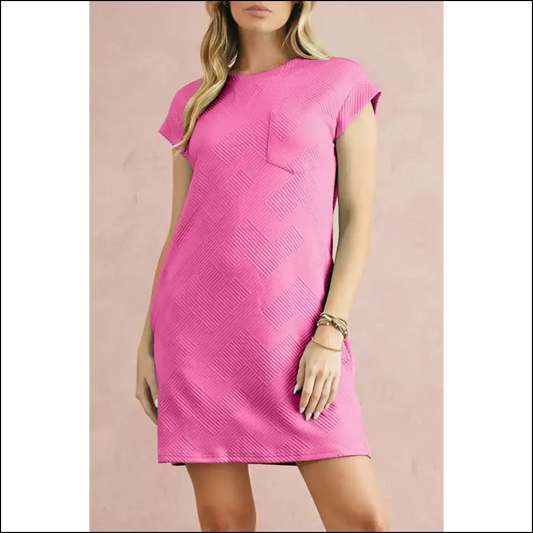 Sachet Pink Pocketed Mini Dress: too Hot to Handle 🔥 Needful Things - s - Short Dresses on Sale Worldwide Shipping