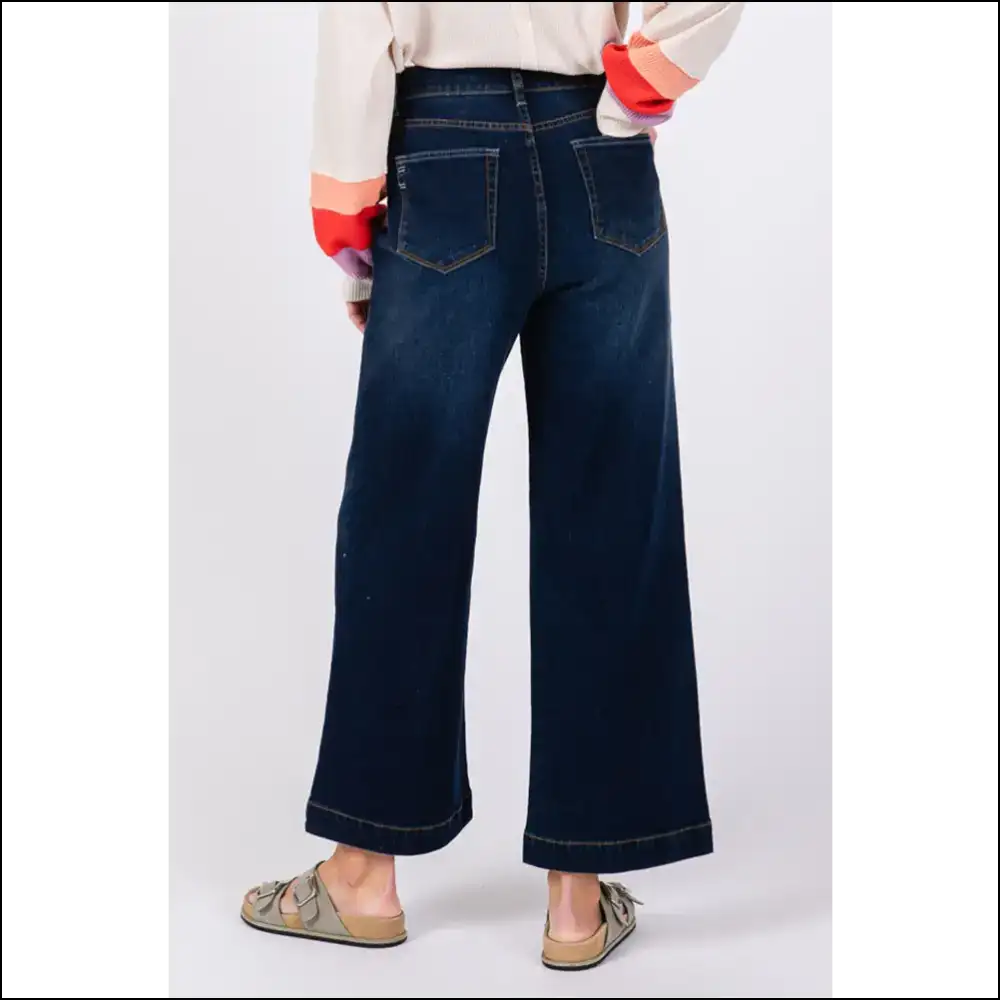 Sage + Fig High Waist Wide Leg Jeans: Because Comfort is the New Black! 💁‍♀️👖 - Jeans on Sale Worldwide Shipping