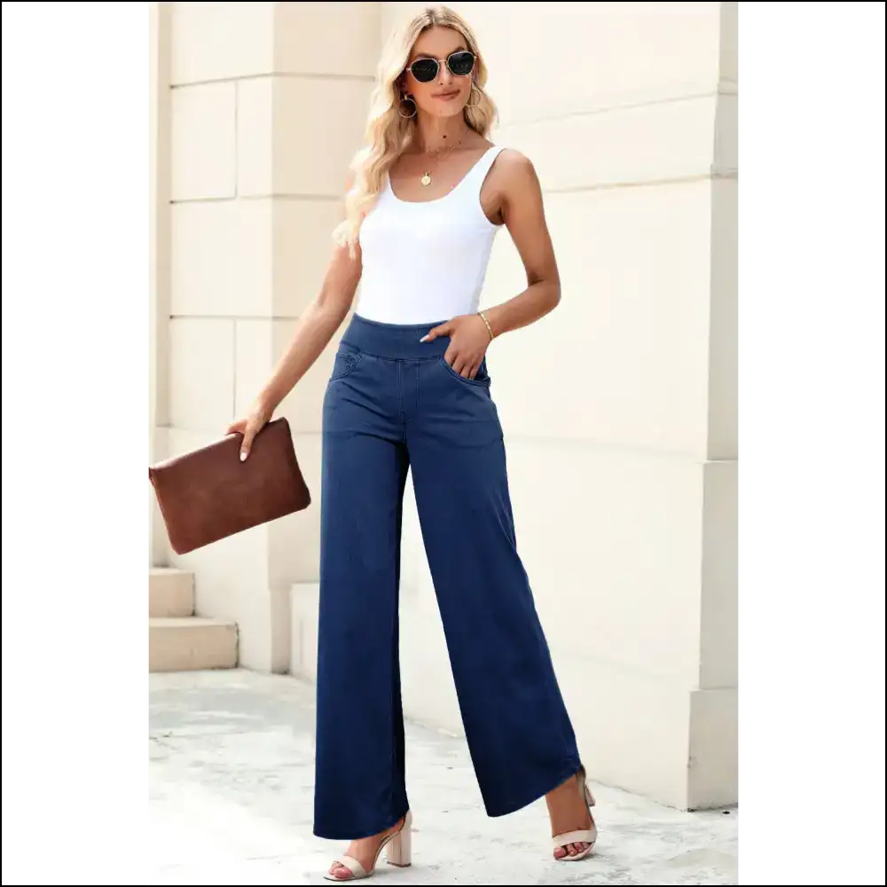 Sail Blue Jeans: so Loose Fit they Almost Walk Themselves 😂 Straight Leg Style! Needful Things - Jeans on Sale Worldwide Shipping