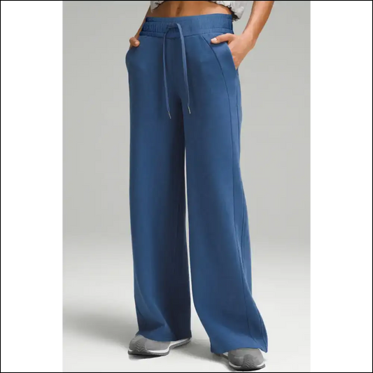 Sail Blue Pants: High Waist Hopes Low Effort 💙 Needful Things - s - Pants on Sale Worldwide Shipping