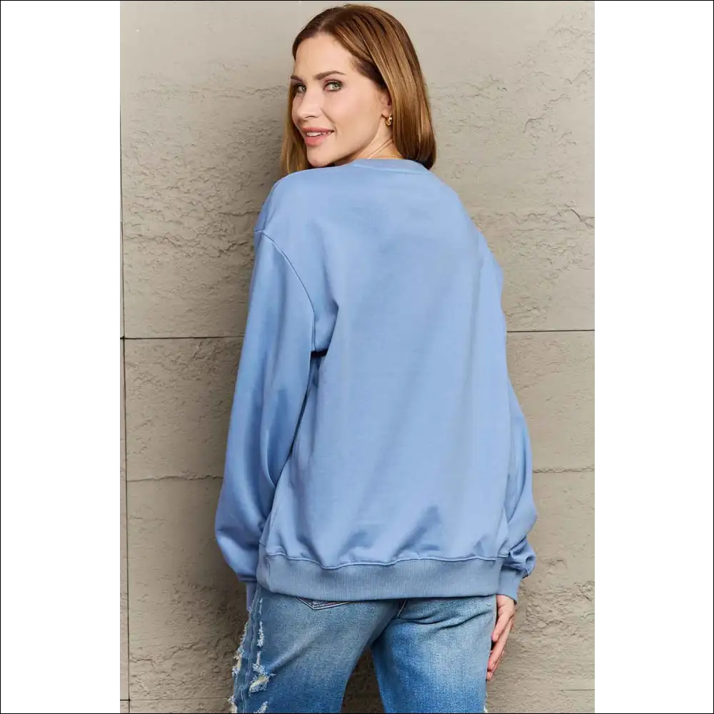 Simply Love Dog Mom Graphic Sweatshirt - Sweatshirts & Hoodies on Sale Worldwide Shipping