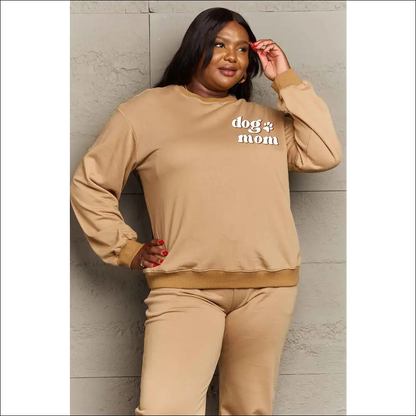 Simply Love Dog Mom Graphic Sweatshirt - Sweatshirts & Hoodies on Sale Worldwide Shipping