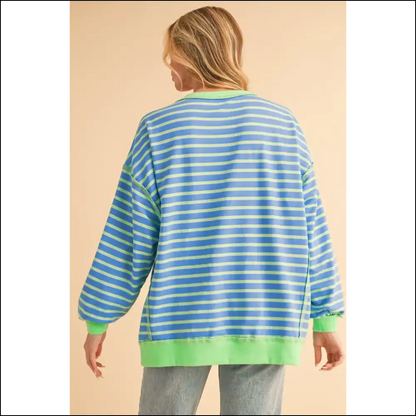 Sky Blue High Low Tunic: Basically a Hug you can Wear from Needful Things 💙 - Sweatshirts & Hoodies on Sale Worldwide Shipping