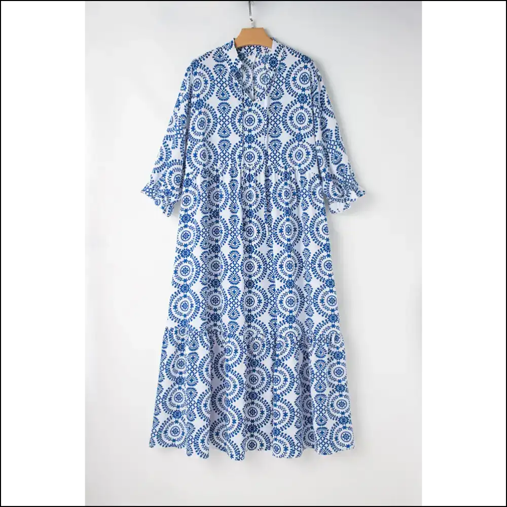 Sky Blue Maxi Dress: Queen Size Dress? we Got you Boo! 👑 - Plus Dresses on Sale Worldwide Shipping