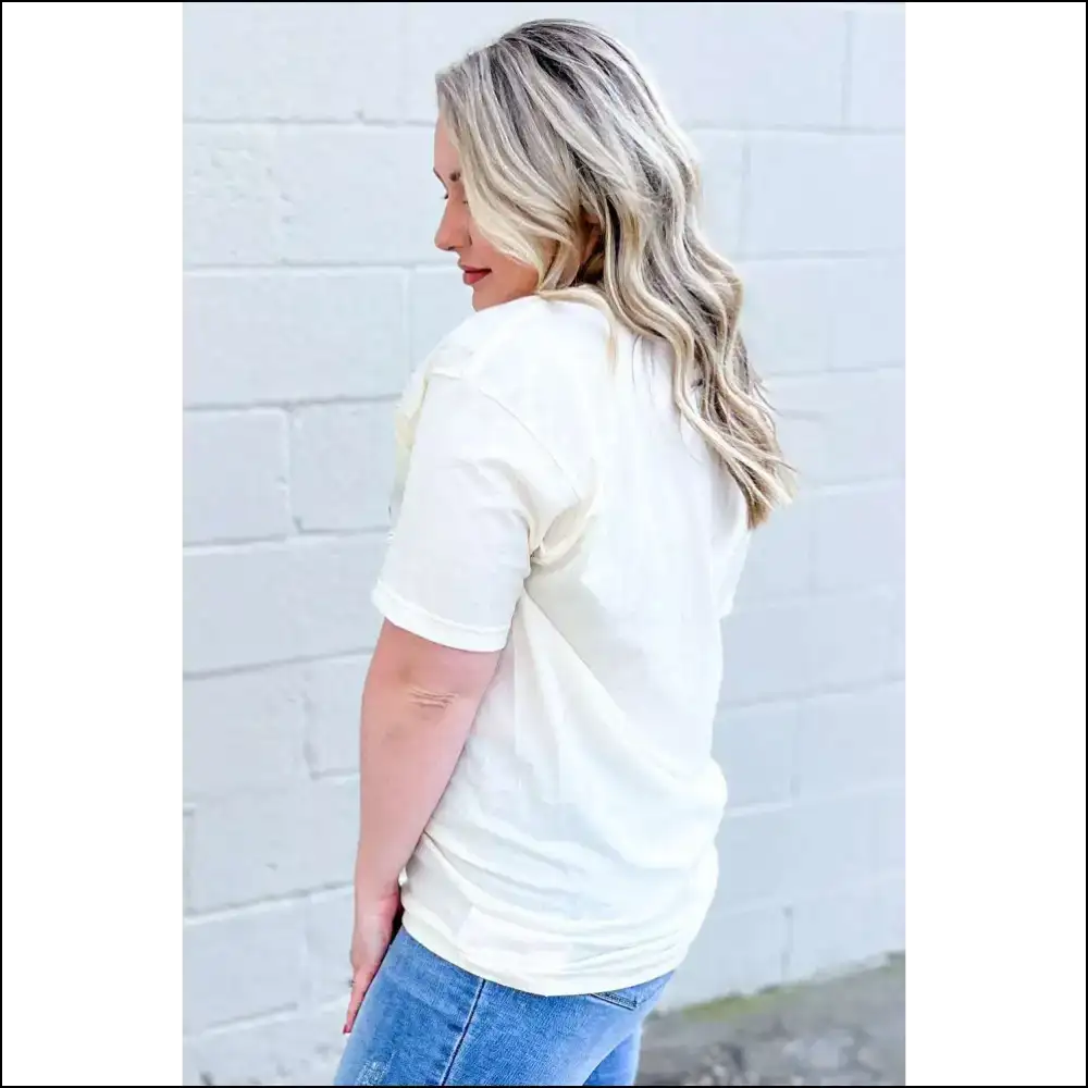 Sky Blue Stars Tee: Stripes & Curves! 🇺🇸 Needful Things - Plus Size Tops on Sale Worldwide Shipping
