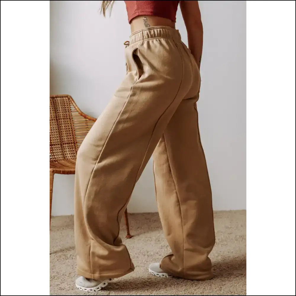 Smoke Gray Pants: Finally High Waist Wide Legs that Don’t Lie 💨 Graytness! - Pants on Sale Worldwide Shipping