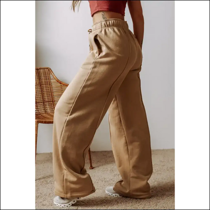 Smoke Gray Pants: Finally High Waist Wide Legs that Don’t Lie 💨 Graytness! - Pants on Sale Worldwide Shipping