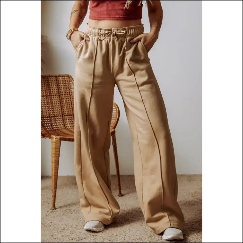 Smoke Gray Pants: Finally High Waist Wide Legs that Don’t Lie 💨 Graytness! - Pants on Sale Worldwide Shipping