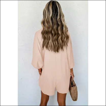 Spinach Green Loose Pocket Romper: Ironic Fashion Disaster? 🥬 Needful Things - Bright Pink / s - Rompers Jumpsuits & on Sale Worldwide