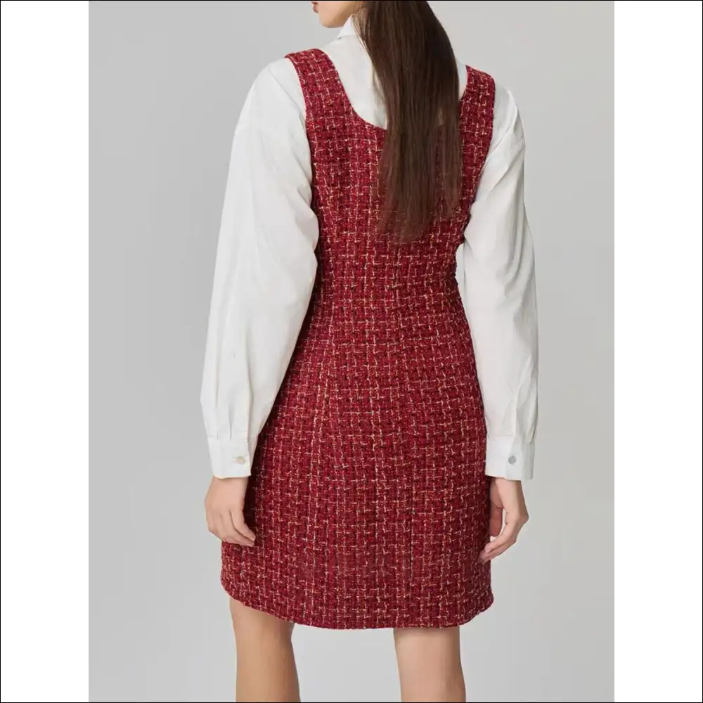 Chic Square Neck Wide Strap Dress - Dresses on Sale Worldwide Shipping