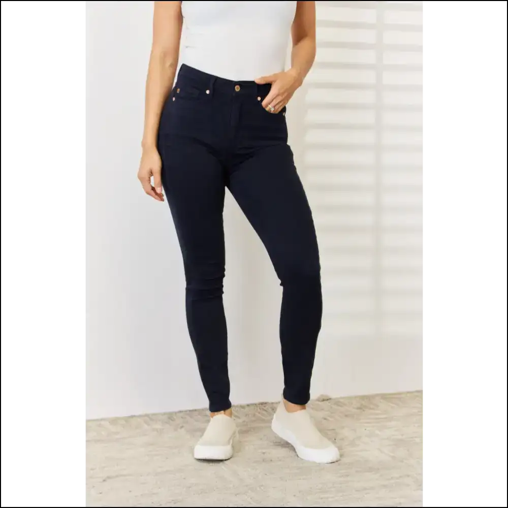 Squeeze Sassy & Stylish: Judy Blue’s Tummy Control Skinny Jeans - on Sale Worldwide Shipping