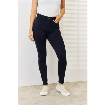 Squeeze Sassy & Stylish: Judy Blue’s Tummy Control Skinny Jeans - on Sale Worldwide Shipping