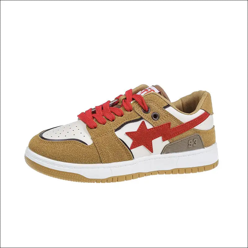 Starry Lace-up Athletic Sneakers - Shoes on Sale Worldwide Shipping