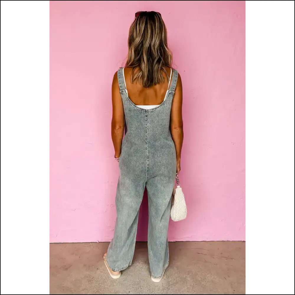 Stone Blue Denim Overalls: so Comfy Youll Never Take them off 😜 - Jumpsuits & Rompers on Sale Worldwide Shipping