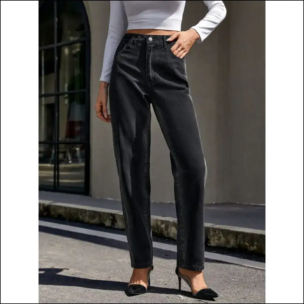 Straight Leg Style: Get Ready to Rock your Pockets with Joy! 😂 - Jeans on Sale Worldwide Shipping