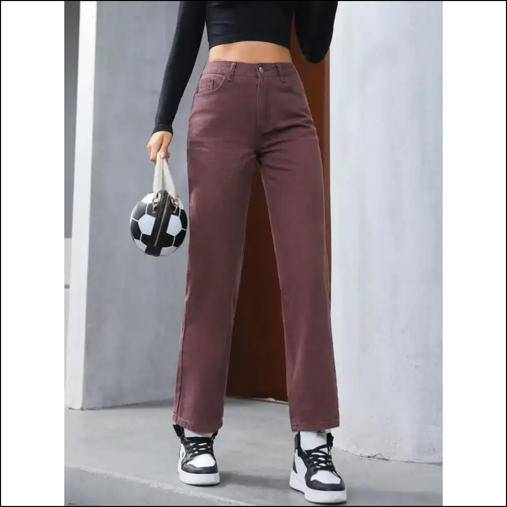 Straight Up Fabulous: your Needful Things Chic Leg Jeans 🚀✨ - on Sale Worldwide Shipping