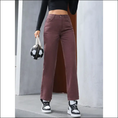 Straight Up Fabulous: your Needful Things Chic Leg Jeans 🚀✨ - on Sale Worldwide Shipping