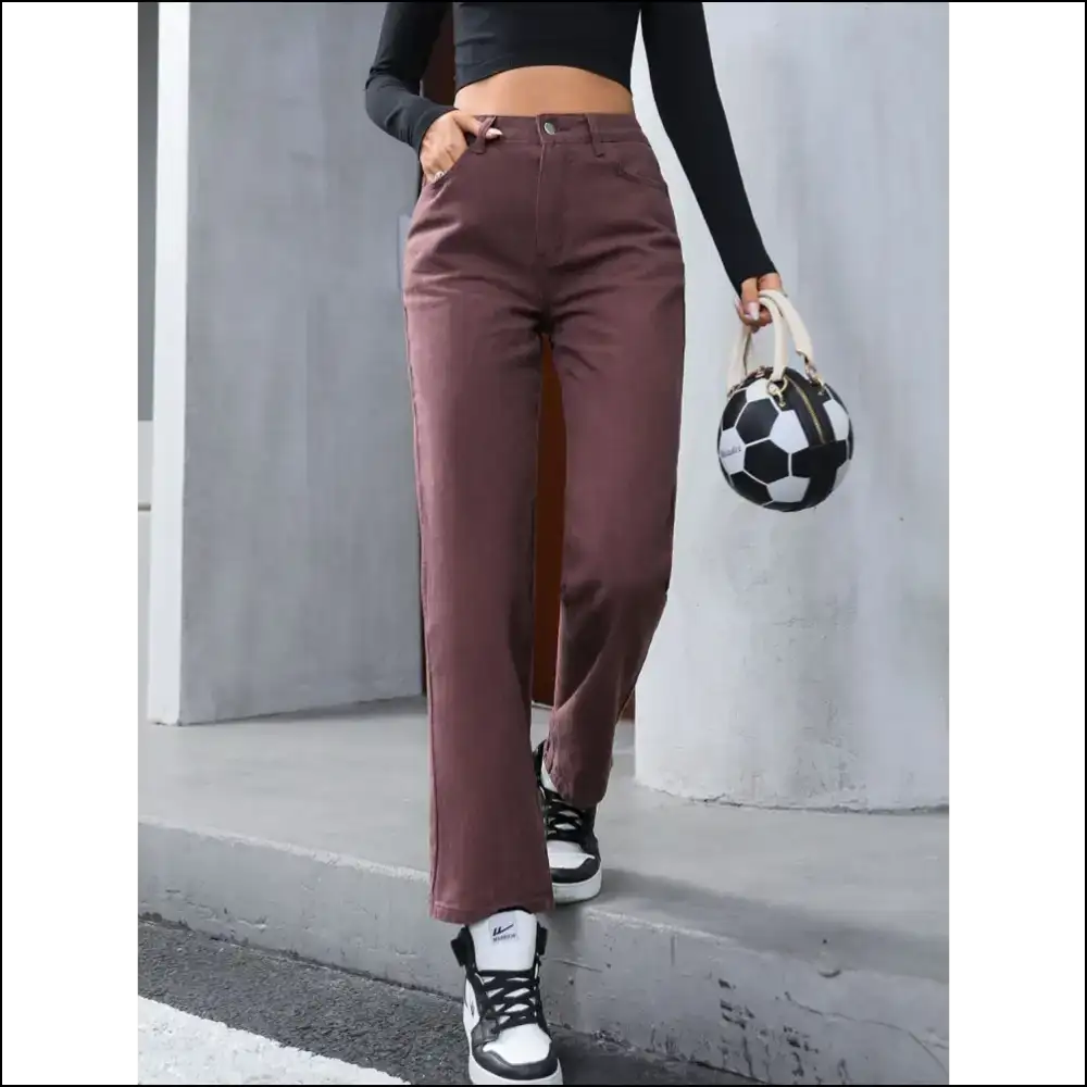 Straight Up Fabulous: your Needful Things Chic Leg Jeans 🚀✨ - on Sale Worldwide Shipping