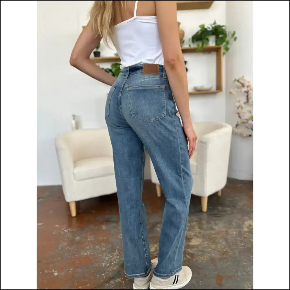 Strut your Stuff in Judy Blue High Waist Jeans: Style Meets Comfort! 💃 - Jeans on Sale Worldwide Shipping