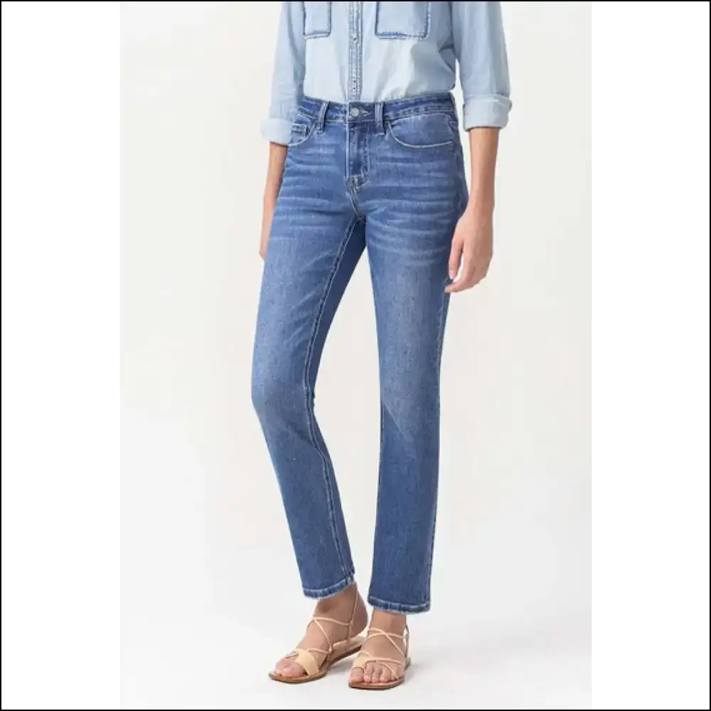 Strut your Stuff in Maggie Midrise Slim Jeans: Confidence Never Looked so Good! ✨ - Jeans on Sale Worldwide Shipping