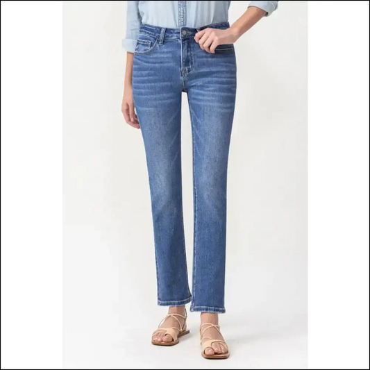 Strut your Stuff in Maggie Midrise Slim Jeans: Confidence Never Looked so Good! ✨ - Medium / 24 - Jeans on Sale Worldwide Shipping