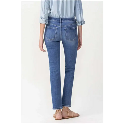 Strut your Stuff in Maggie Midrise Slim Jeans: Confidence Never Looked so Good! ✨ - Jeans on Sale Worldwide Shipping