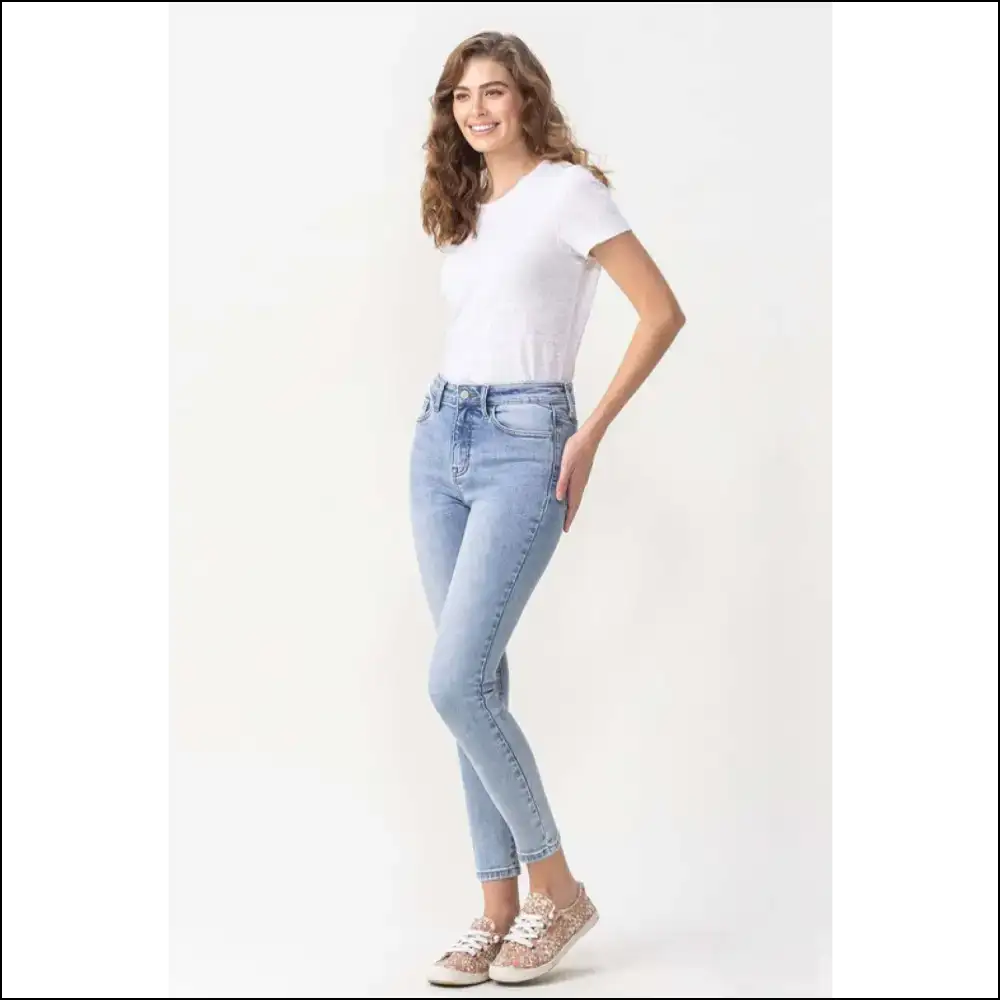 Talia High Rise Crop Skinny Jeans: your New Best Friends – no Commitment Needed! 😂 - Jeans on Sale Worldwide Shipping