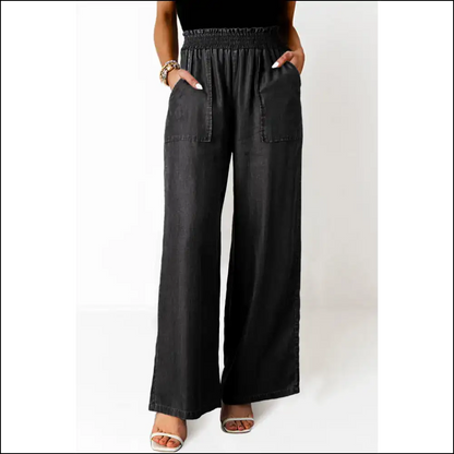 These High Waist Wide Leg Jeans: to Make Exes Regret 🖤 Needful Things - Black / s - Jeans on Sale Worldwide Shipping