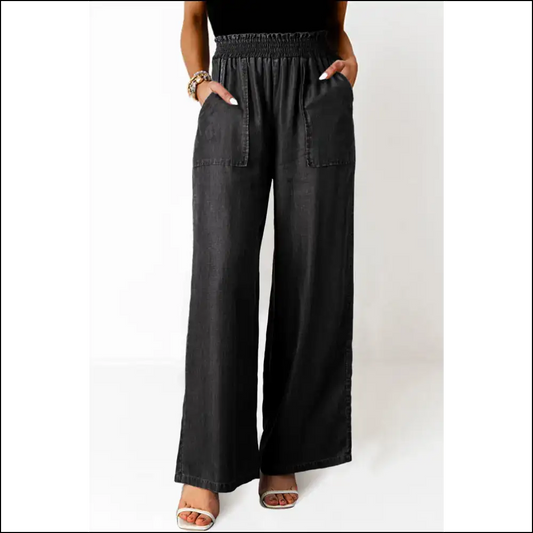 These High Waist Wide Leg Jeans: to Make Exes Regret 🖤 Needful Things - Black / s - Jeans on Sale Worldwide Shipping
