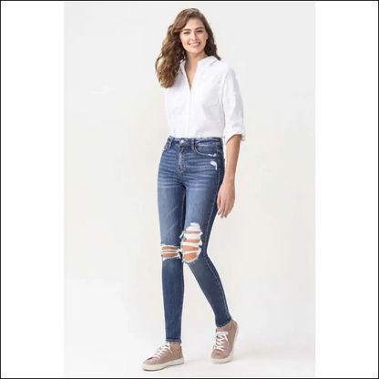Transform your Outfit with Lovervet Hayden High Rise Skinny Jeans – Denim Euphoria! 🎉👖 - on Sale Worldwide Shipping