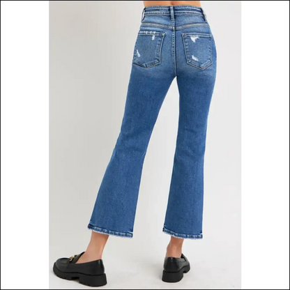 Tummy Control High Rise Jeans: Because who Needs Abs when you have Style? 😄👖 - Jeans on Sale Worldwide Shipping