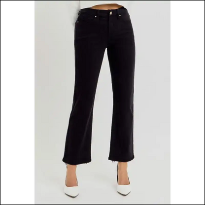 Tummy Control Magic: Embrace the Crop and Take your Style Higher! 🌟👖 - Jeans on Sale Worldwide Shipping