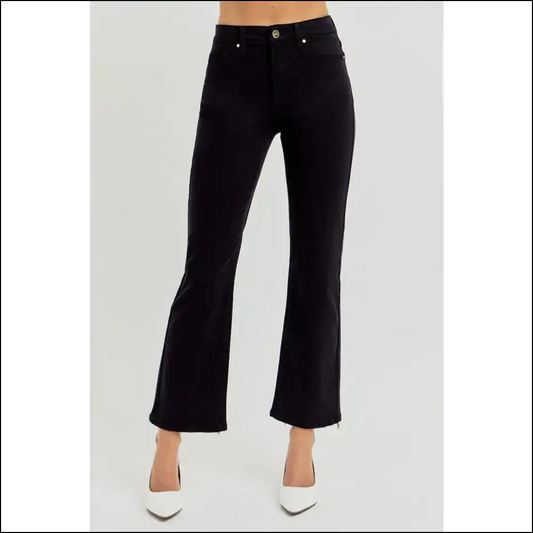 Tummy Control Magic: Embrace the Crop and Take your Style Higher! 🌟👖 - Black / 1xl - Jeans on Sale Worldwide Shipping