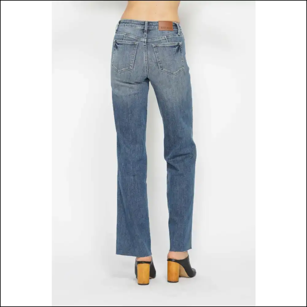 Tummy Control Straight Jeans: Confidence in Every Curve no Apologies! 😂💃 - Jeans on Sale Worldwide Shipping