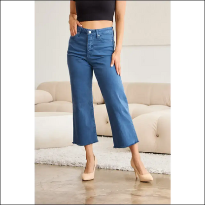 Tummy Trouble? Meet Chloe’s High Waist Jeans – your New Best Friend! 😂👖 - on Sale Worldwide Shipping