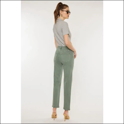 Ultimate 90s Throwback: Needful Things Ultra High Rise Straight Vibes! 🍏✨ - Jeans on Sale Worldwide Shipping