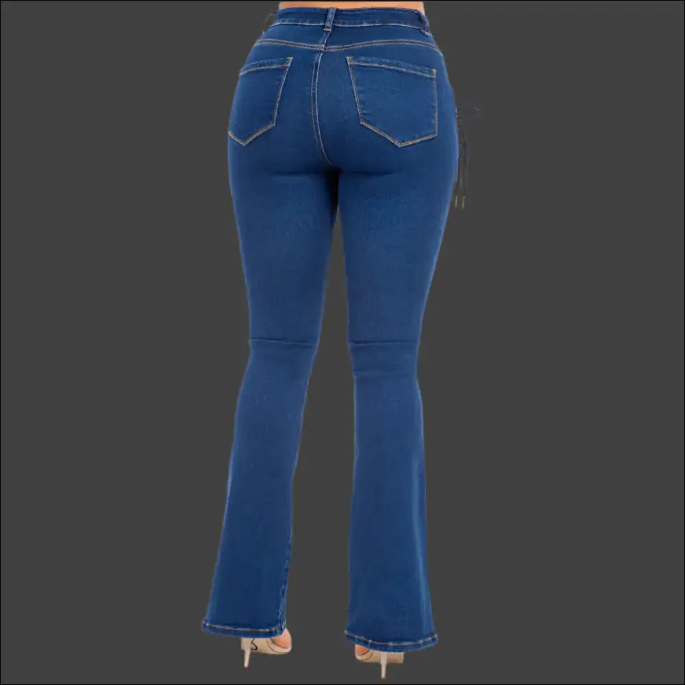Unleash your Inner Bazi: High Rise Jeans that Lift More than just Spirits! - on Sale Worldwide Shipping