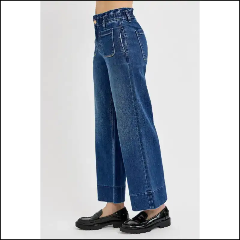 Unleash your Inner Diva with Needful Things Risen Elastic Band Jeans! 💃✨ - Jeans on Sale Worldwide Shipping