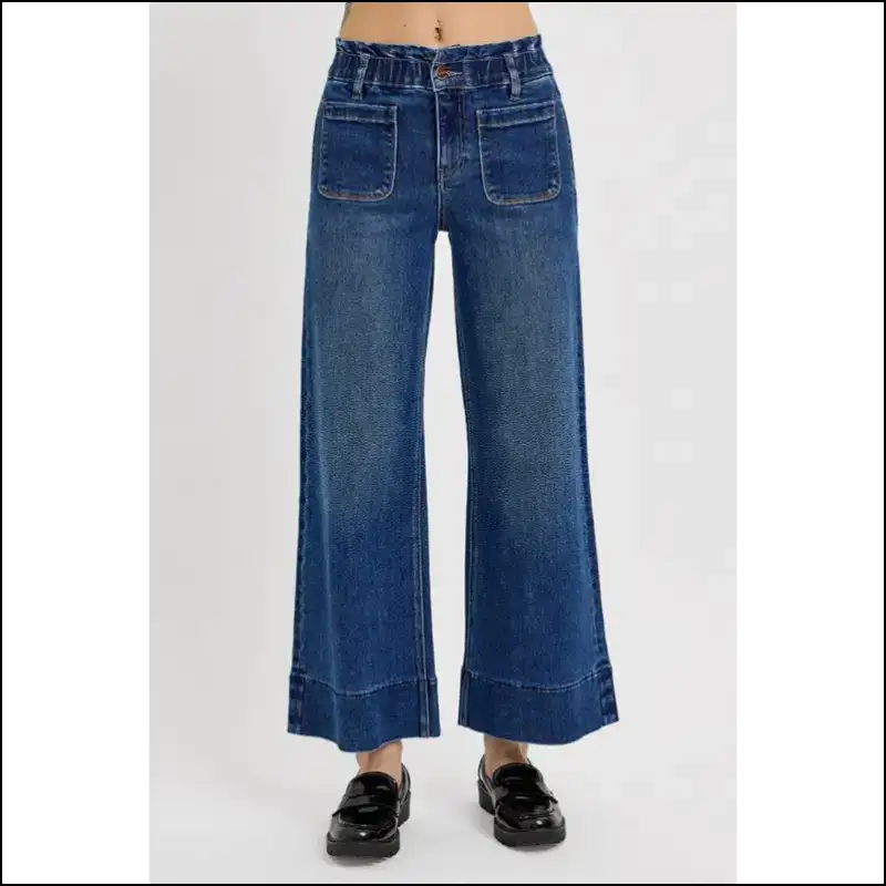 Unleash your Inner Diva with Needful Things Risen Elastic Band Jeans! 💃✨ - Jeans on Sale Worldwide Shipping