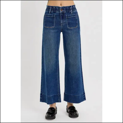 Unleash your Inner Diva with Needful Things Risen Elastic Band Jeans! 💃✨ - Jeans on Sale Worldwide Shipping