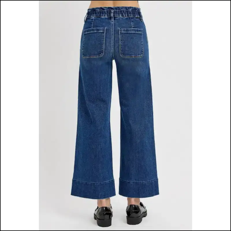 Unleash your Inner Diva with Needful Things Risen Elastic Band Jeans! 💃✨ - Jeans on Sale Worldwide Shipping