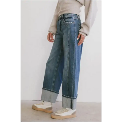 Unleash your Inner Fashionista with Needful Things Straight Leg Comedy Jeans! 😂👖 - Jeans on Sale Worldwide Shipping