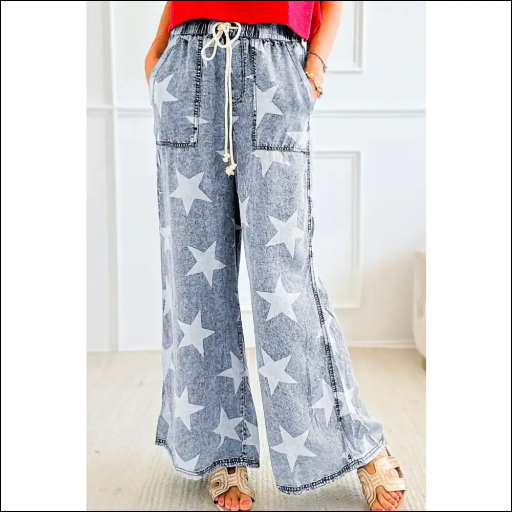 Unleash your Inner Galaxy with Starry Nights High Waist Jeans! 🌌✨ - Jeans on Sale Worldwide Shipping