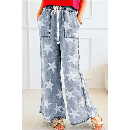 Unleash your Inner Galaxy with Starry Nights High Waist Jeans! 🌌✨ - Jeans on Sale Worldwide Shipping